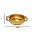 Brass Urli - 2.5 x 9 Inches | Uruli  Brass Bowl  Flower Pot for Home For Discount