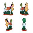 Vasthu Lakshmi Clay Golu Bommai Set - 11 x 5 Inches | Giri Golu Doll  Navaratri Golu Bomma Gombe Bommai For Discount