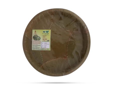 Leaf Plate 10 Pcs Set - 14 Inch Dia For Cheap