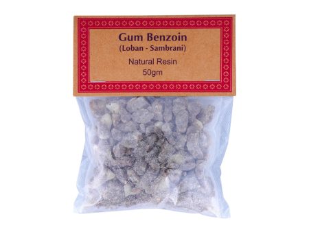 Gum Benzoin - Loban Sambrani - Natural Resin - 50 Gms | Guggal  Dhoop for Pooja Sale