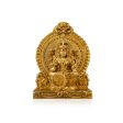 Lakshmi Idol With Arch - 4.5 x 3.25 Inches | Resin Statue  Laxmi Murti  Lakshmi Murti for Pooja  205 Gms Approx For Sale