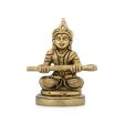 Annapurna Devi Murti - 2.5 x 1 Inches | Antique Brass Idol  Annapoorani Statue for Pooja  150 Gms Approx Supply