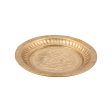 Brass Plate - 6.5 Inches | Beading Design Thali Plate  Pooja Plate for Home  35 Gms Approx Cheap