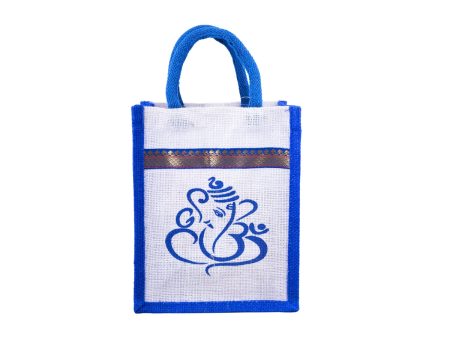 Jute Bag With Velcro - 10 x 7.5 Inches | Jute Shopping Bag  Jute Tote Bag for Women  95 Gms  Assorted Colour Hot on Sale