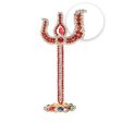 Trishul - 4.25 Inches | Stone Trishul with Stand  Stone Soolam for Deity Online Hot Sale