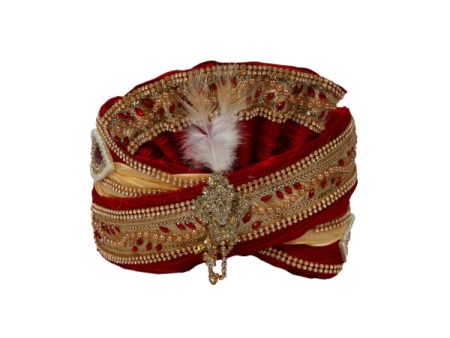 Turban - 6 Inches | Kireedam  Fancy Mukut  Pagdi  Crown for Deity  Assorted Colour and Design Online Hot Sale