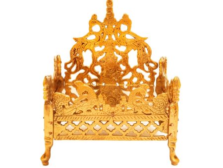 Pooja Chowki - 10 x 7 Inches | Manai  Brass Chowki  Patla for Home For Discount