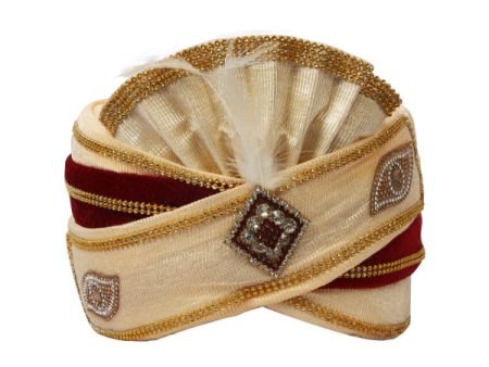 Turban - 6 x 9 Inch Dia | Kireedam  Fancy Mukut  Pagdi  Crown for Deity  Assorted Colour and Design Fashion